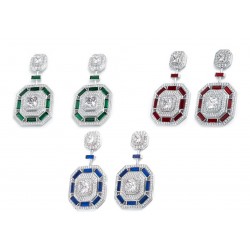 Emerald Set 5 Earrings